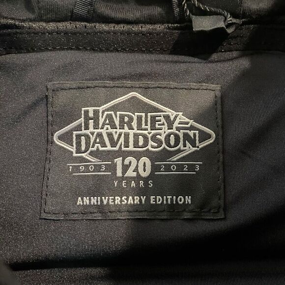 Harley Davidson 120th Anniversary Deflector Riding Jacket Black/Grey size XL New - Picture 8 of 12